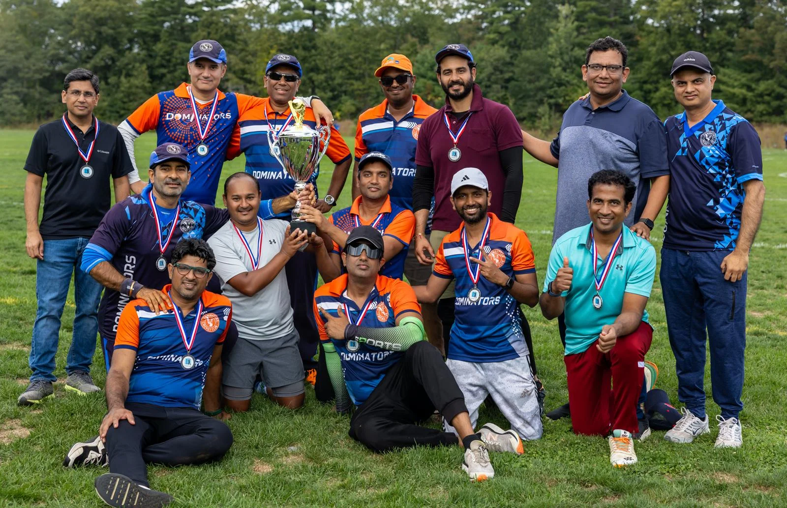 Dominators Cricket Club - 2025 Finals Team Photo